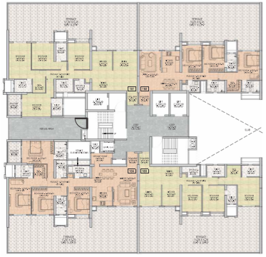 Empire Square chinchwad Floor Plan