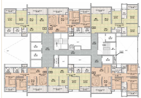 Empire Square chinchwad Floor Plan