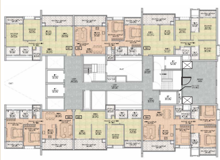 Empire Square chinchwad Floor Plan